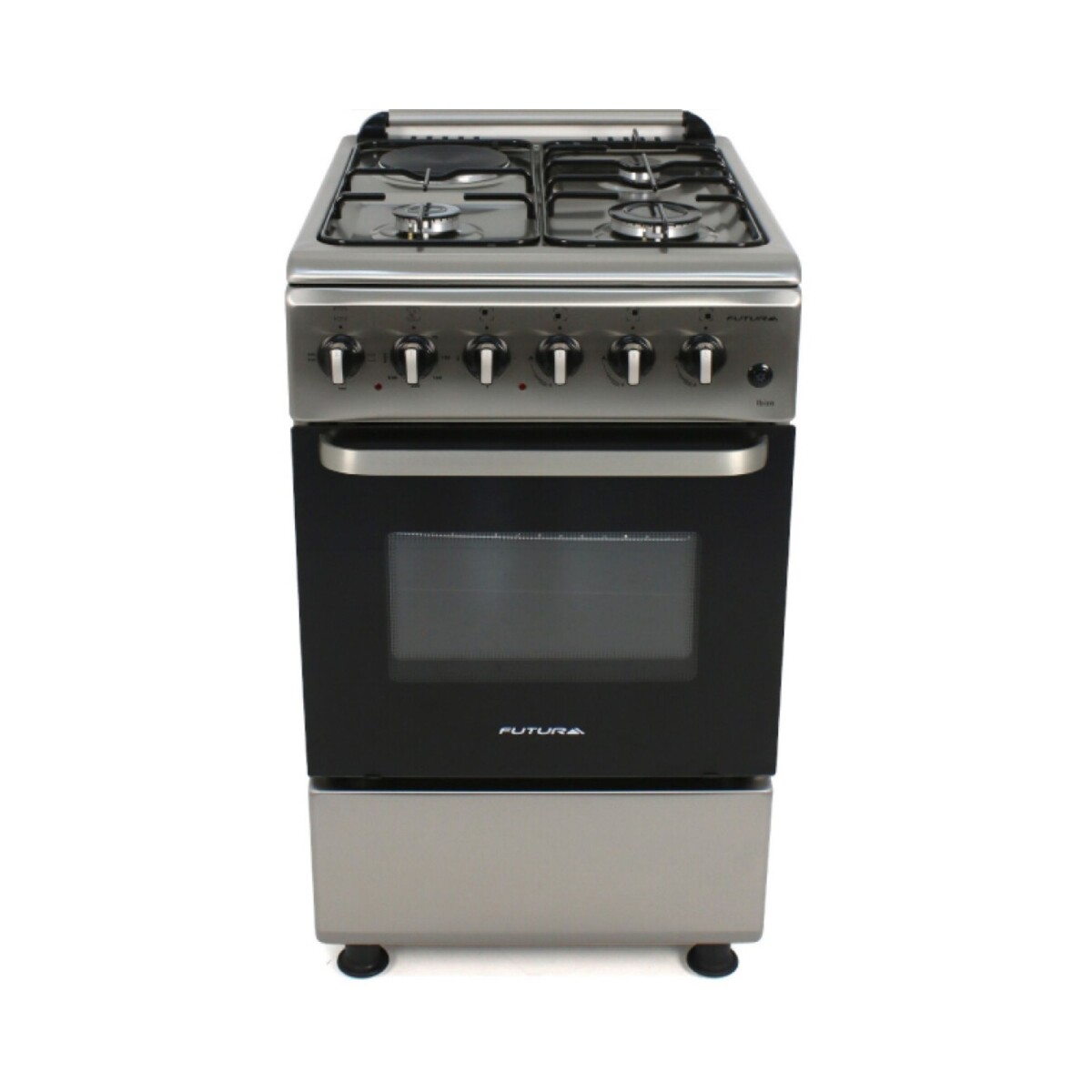 Cocina Combinada 3 + 1 Futura Ibiza FUT-50-C31X - Acero inoxidable 