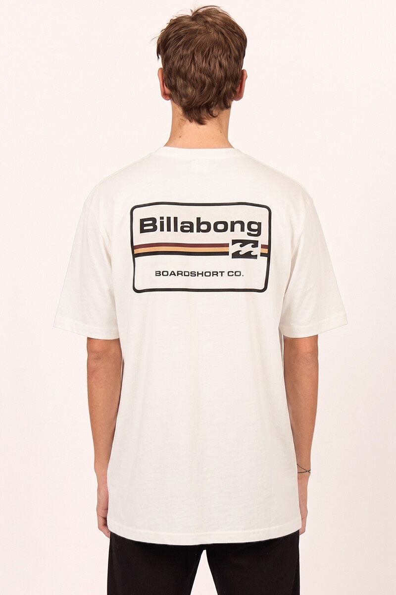 REMERA NEW WALLED TEE B-blanco