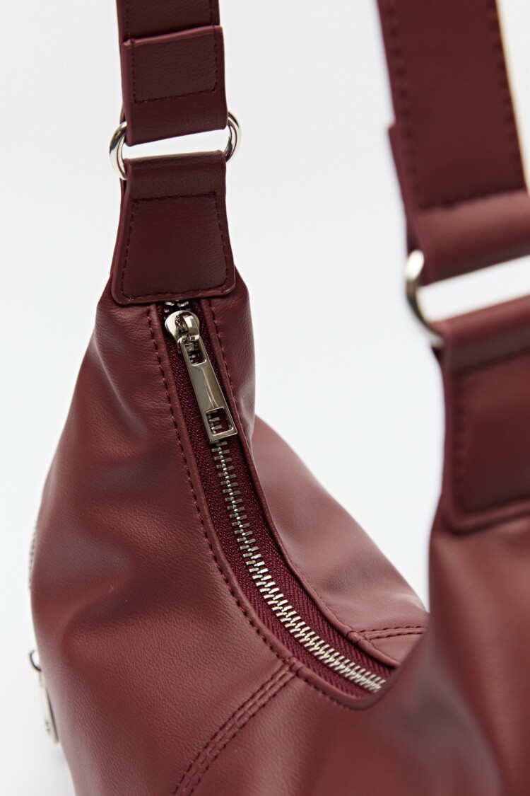 CARTERA LIPA Bordó
