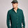 Camisa m/l lisa verde