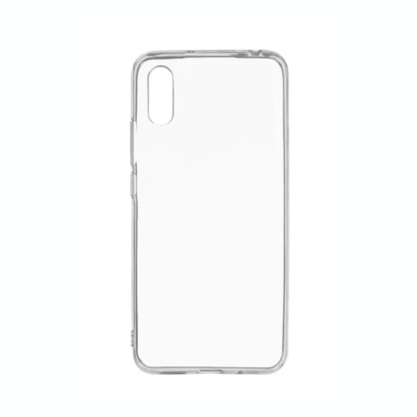 Case TPU Borde Alto Impacto XIAOMI Redmi 9A Silicona - Transparente Case TPU Borde Alto Impacto XIAOMI Redmi 9A Silicona - Transparente