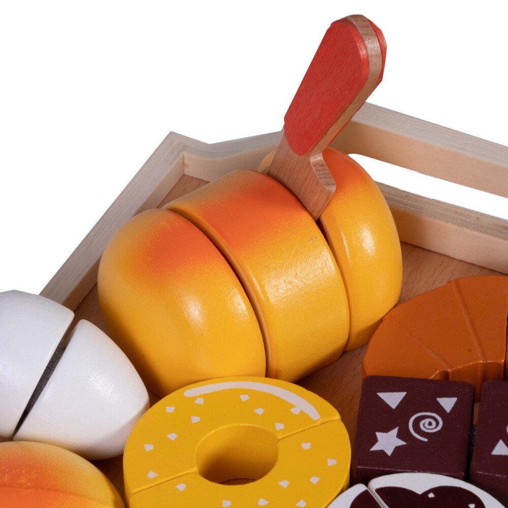 JUGUETE MADERA MULTICOLOR PASTRY CRATE