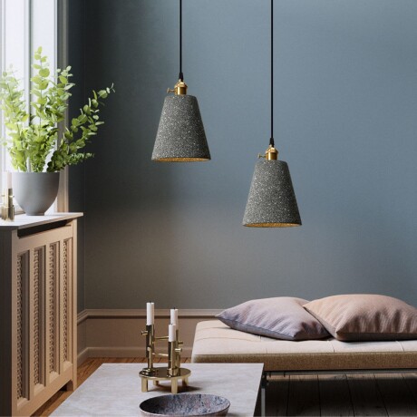 LUMINARIA DE TECHO TERRAZZO LIGHT Negro - UNICO