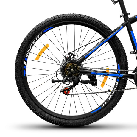 Bicicleta Montaña Expert Patriot Rodado 29 Shimano con Frenos de Disco y 21 Cambios Negro