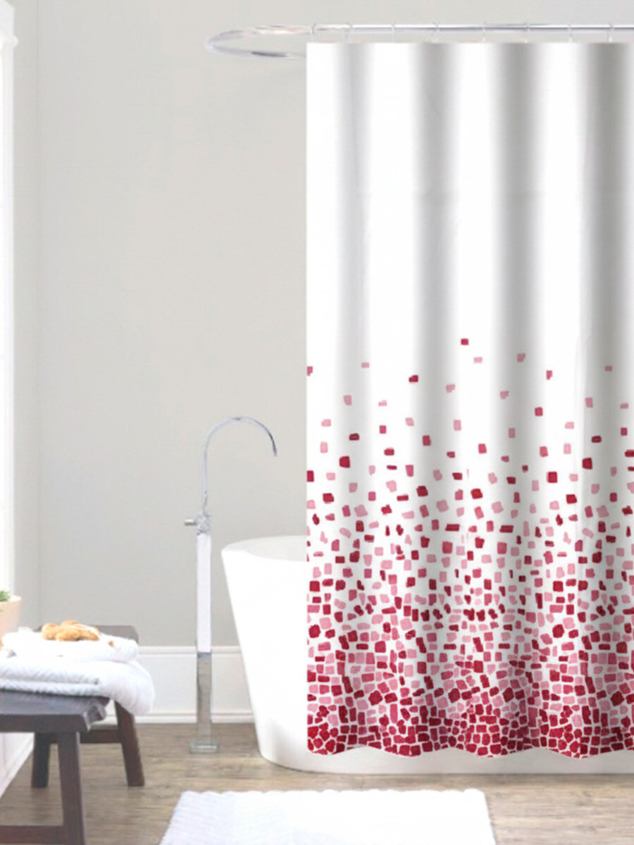 CORTINAS - venecita roja 