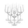 SET COPA DE VIDRIO P/VINO 770ML 6PZAS Unica