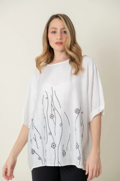 BLUSA BANKSIA Blanco