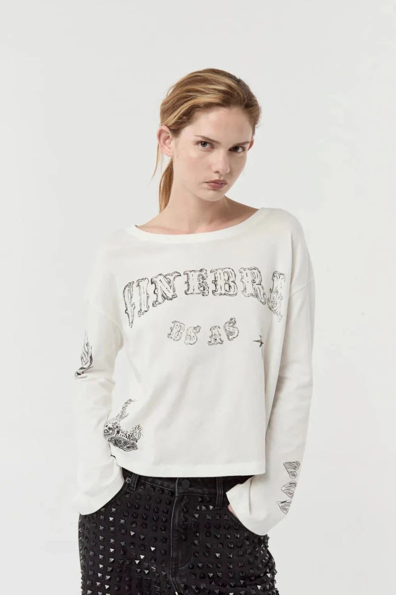 REMERA HOLSTER Off White