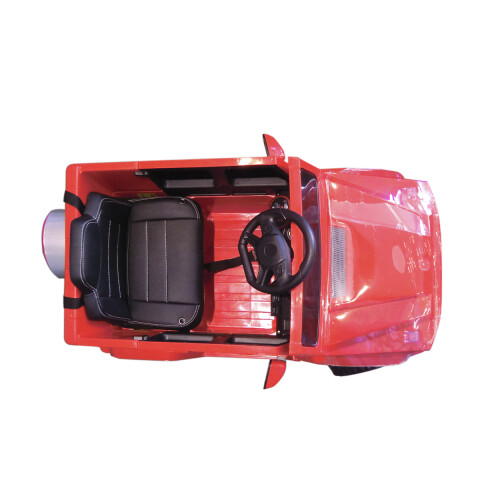 Auto Eléctrico Con Control Remoto, Luz y Música 92 x 48 x 52 cm ROJO