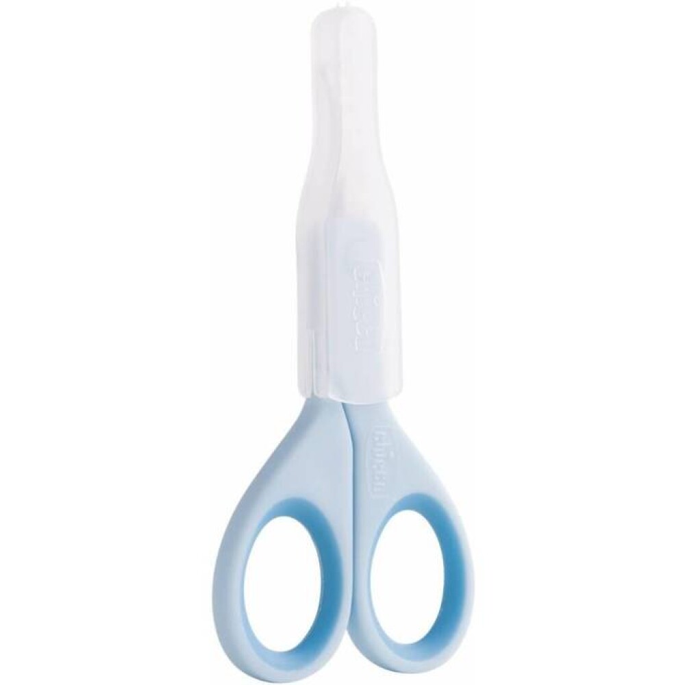 Tijera para uñas CHICCO celeste