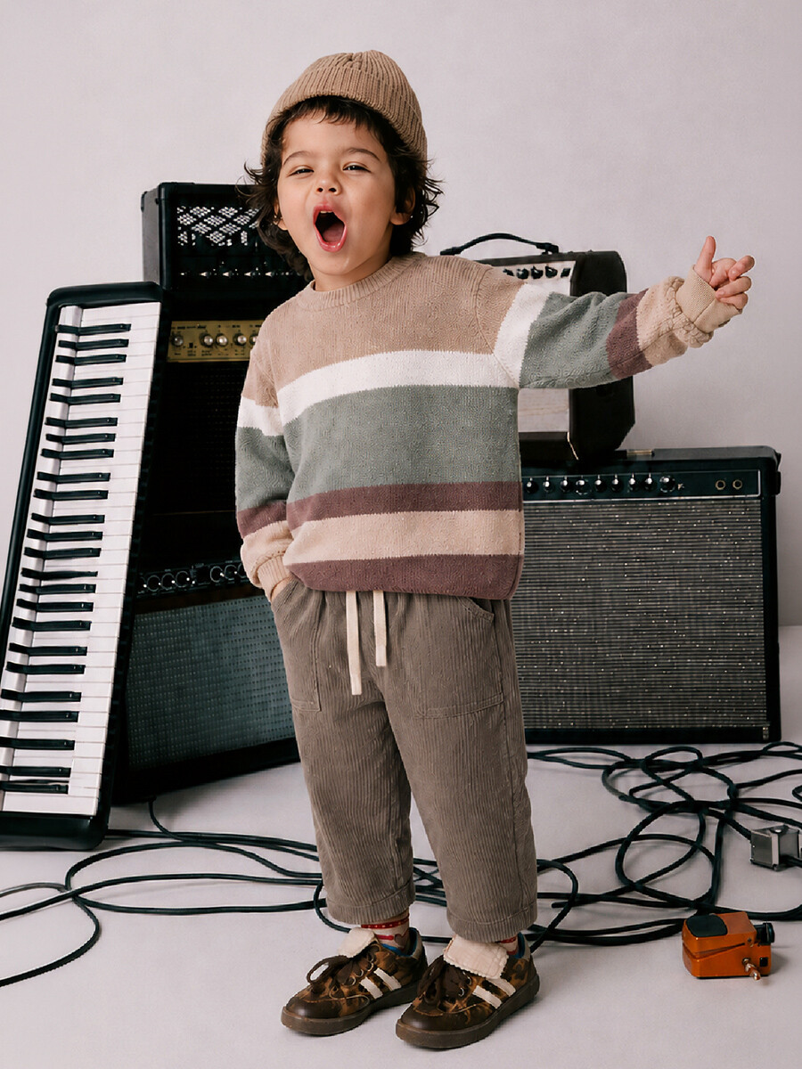 SWEATER ELIAS II - BEIGE (V) 
