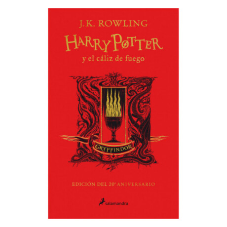 Libro Harry Potter y el Cádiz de Fuego - Edición Gryffindor Libro Harry Potter y el Cádiz de Fuego - Edición Gryffindor