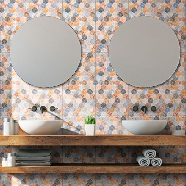 REVESTIMIENTO 32 X 62 GEOMETRICA COLORES 32HDA22 REVESTIMIENTO 32 X 62 GEOMETRICA COLORES 32HDA22