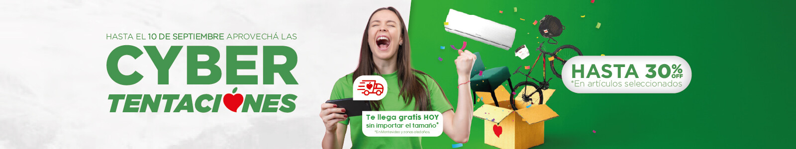 Cybertentaciones: ofertas CyberFEST hasta el 10 de septiembre