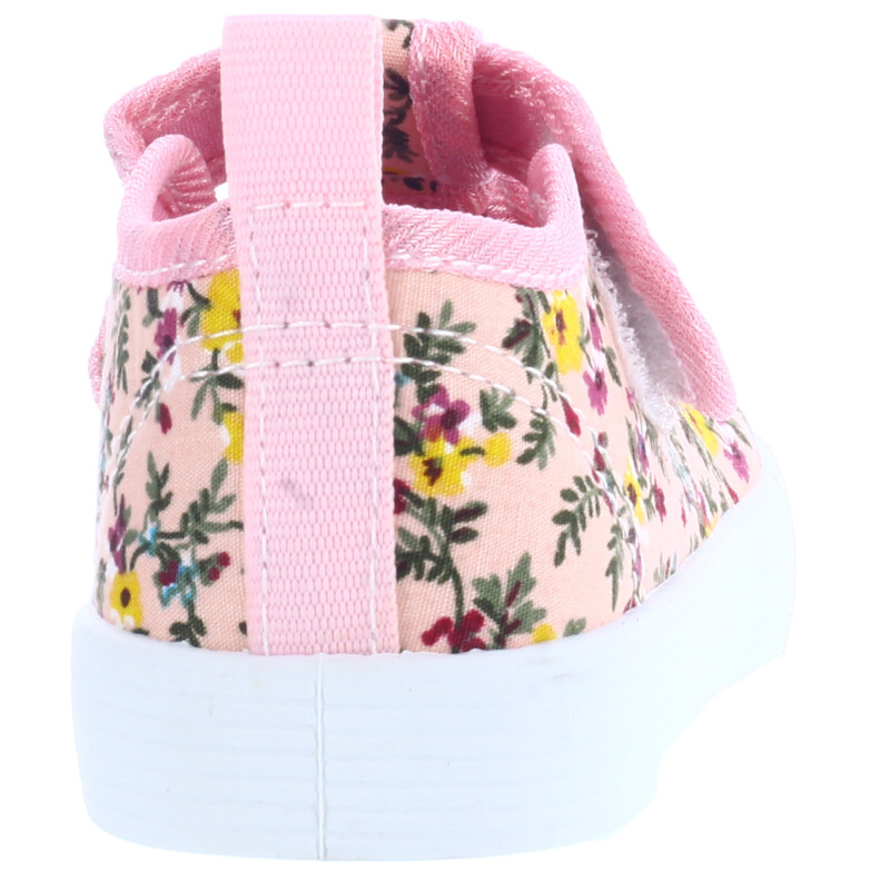 Guillermina de Niña Mini Miss Carol DELFI con tela estampada y velcro Rosado