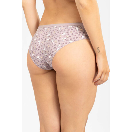 Culotte flower hug Plum