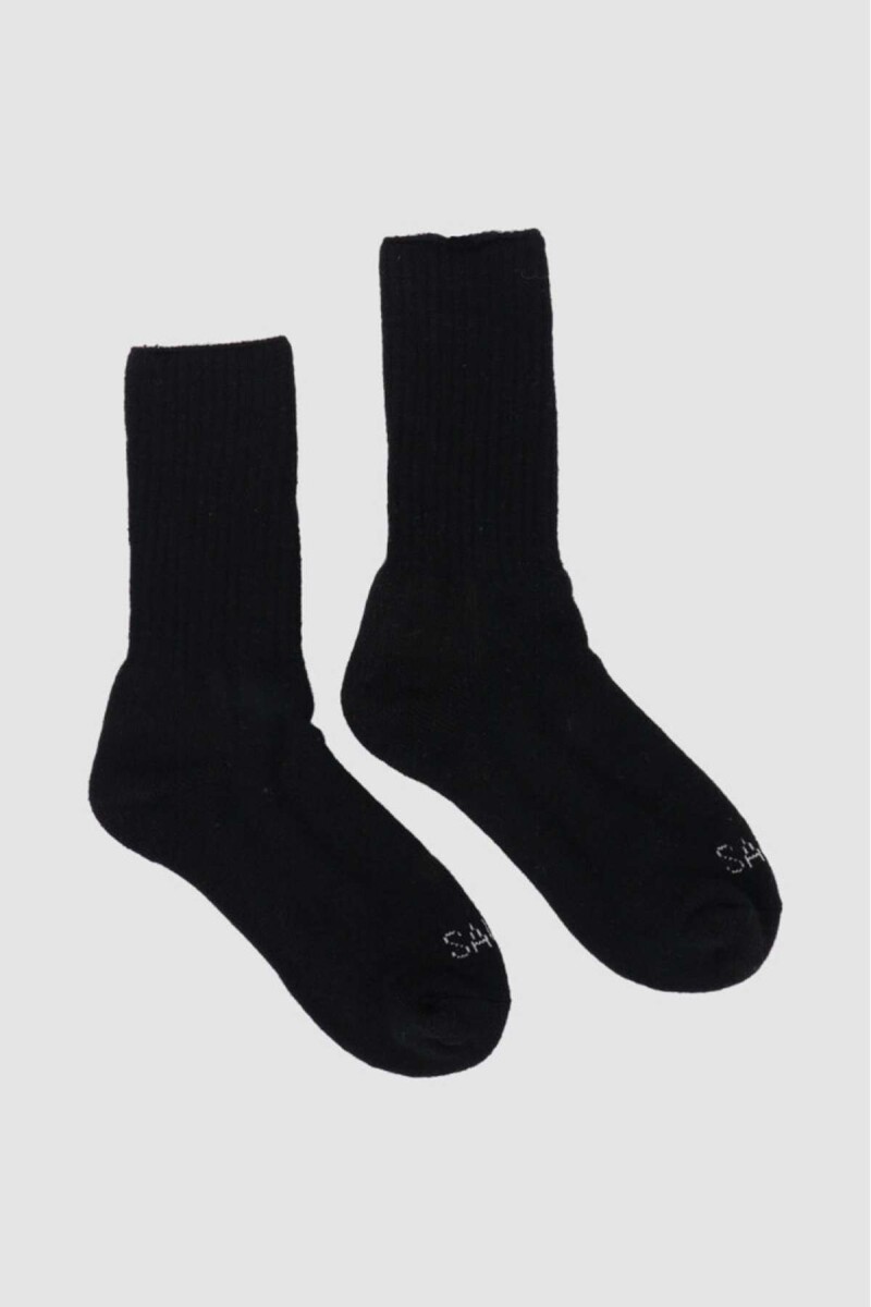 Medias lisas soft - Negro 