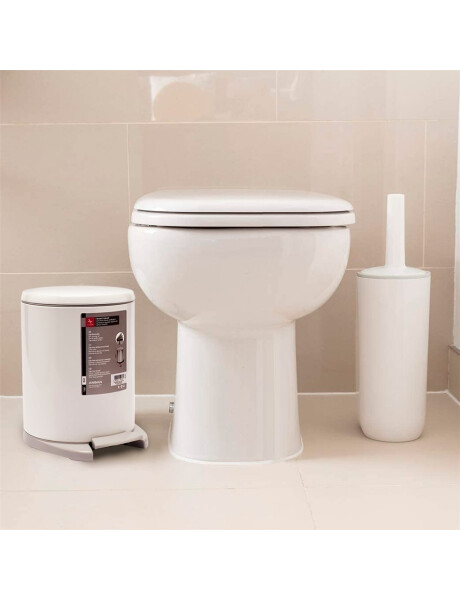 PAPELERA CIGO ACERO 6L D20X28CM BLANCO MATE PAPELERA CIGO ACERO 6L D20X28CM BLANCO MATE