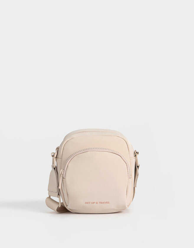 Complemento Marroquinería Deportivo Pouch Sport "get Up & Travel" - Marron Beige