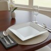 Plato blanco cuadrado 17.5 HR5004-7 Blanco Plato blanco cuadrado 17.5 HR5004-7 Blanco