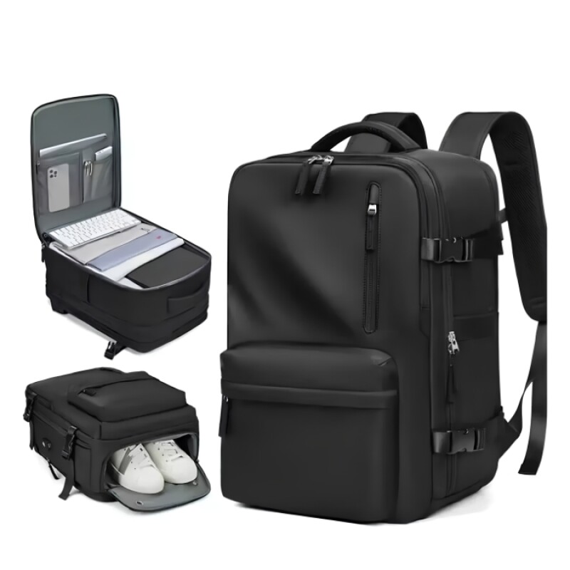 Mochila de Viaje para Cabina Negro