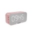 Reloj Despertador Kimiso K10 Parlante Bluetooth Temperatura Variante Color Rosa