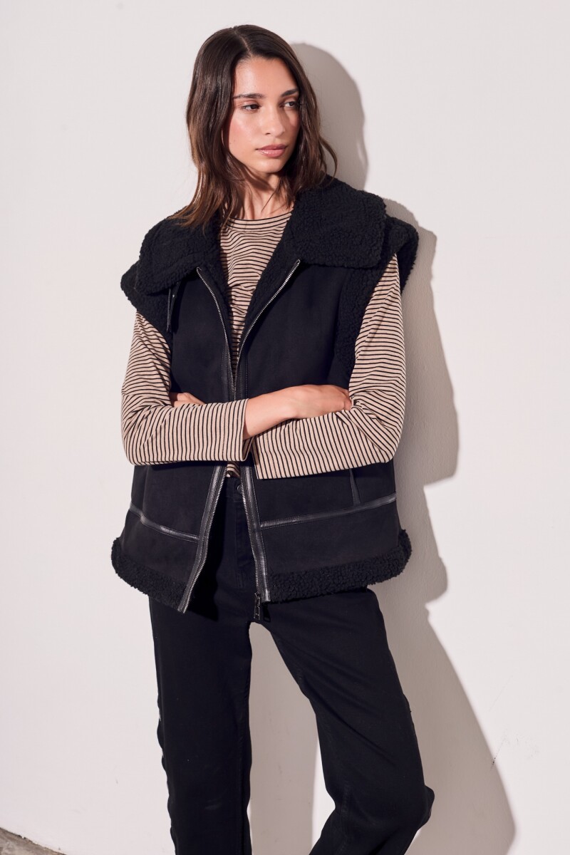 Chaleco Gamulan Negro