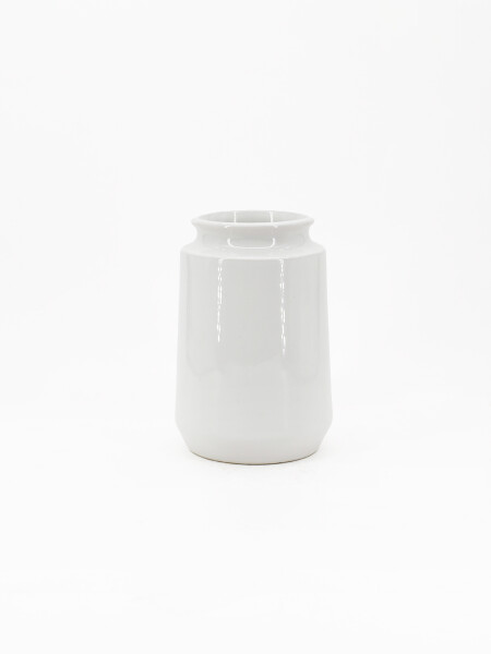 FLORERO CERAMICA OFF WHITE OFF WHITE