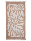 Toalla playa ROSENFORS jacquard 80x160cm arena Toalla playa ROSENFORS jacquard 80x160cm arena