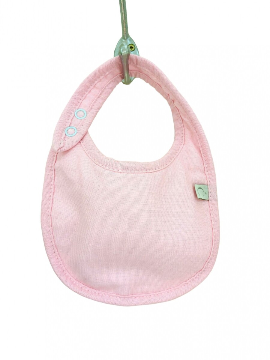 Babero Bib - Rosa Bebe 