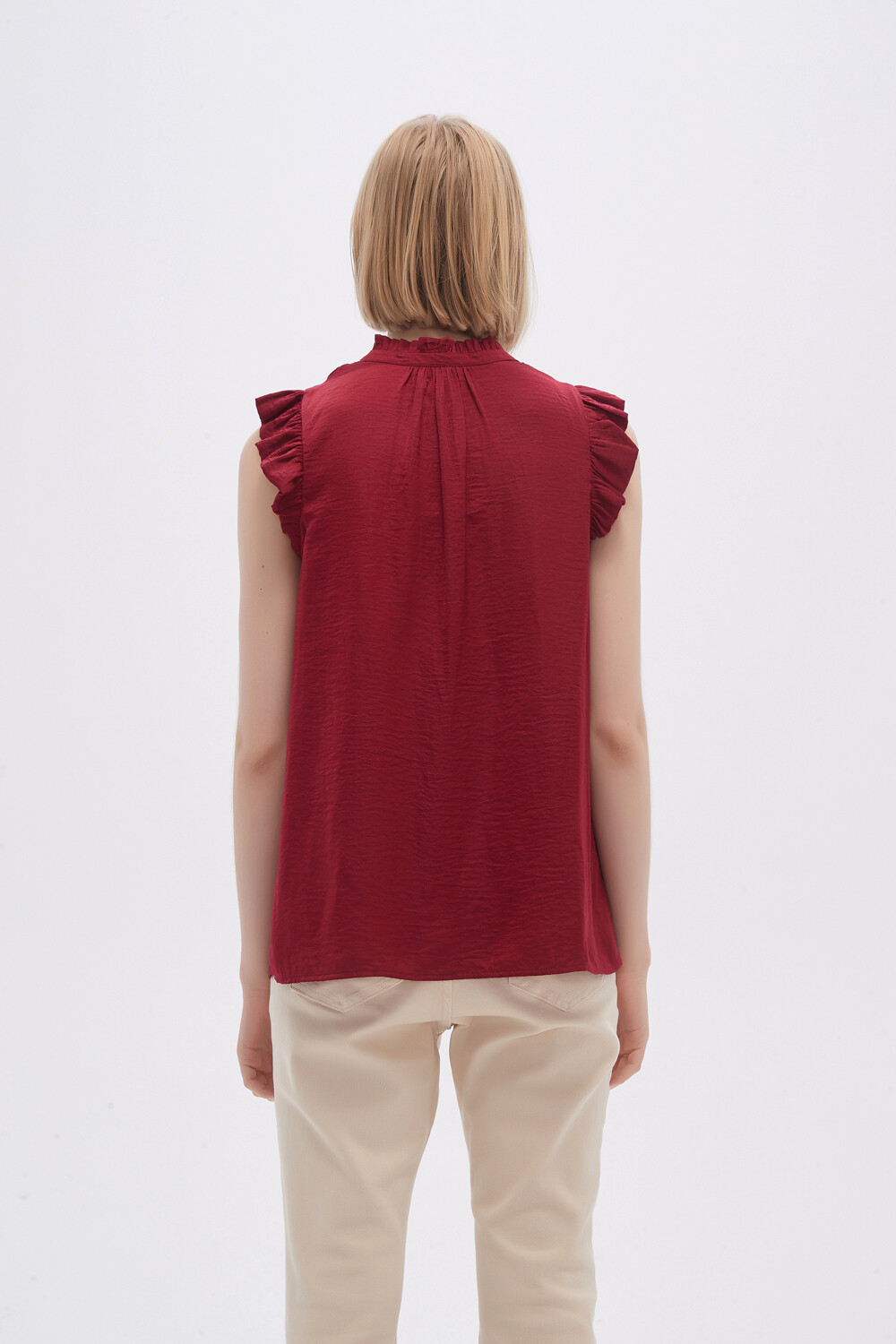 Blusa Daneb Bordeaux