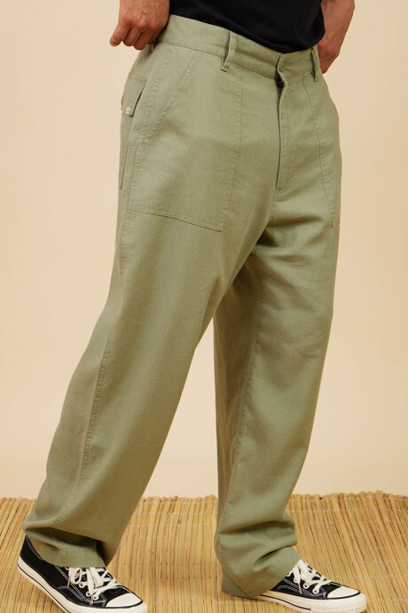PANTALON CATTON RUSTY Verde
