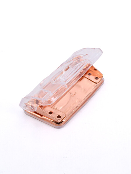 PERFORADORA ACRILICO ROSE GOLD BRONCE