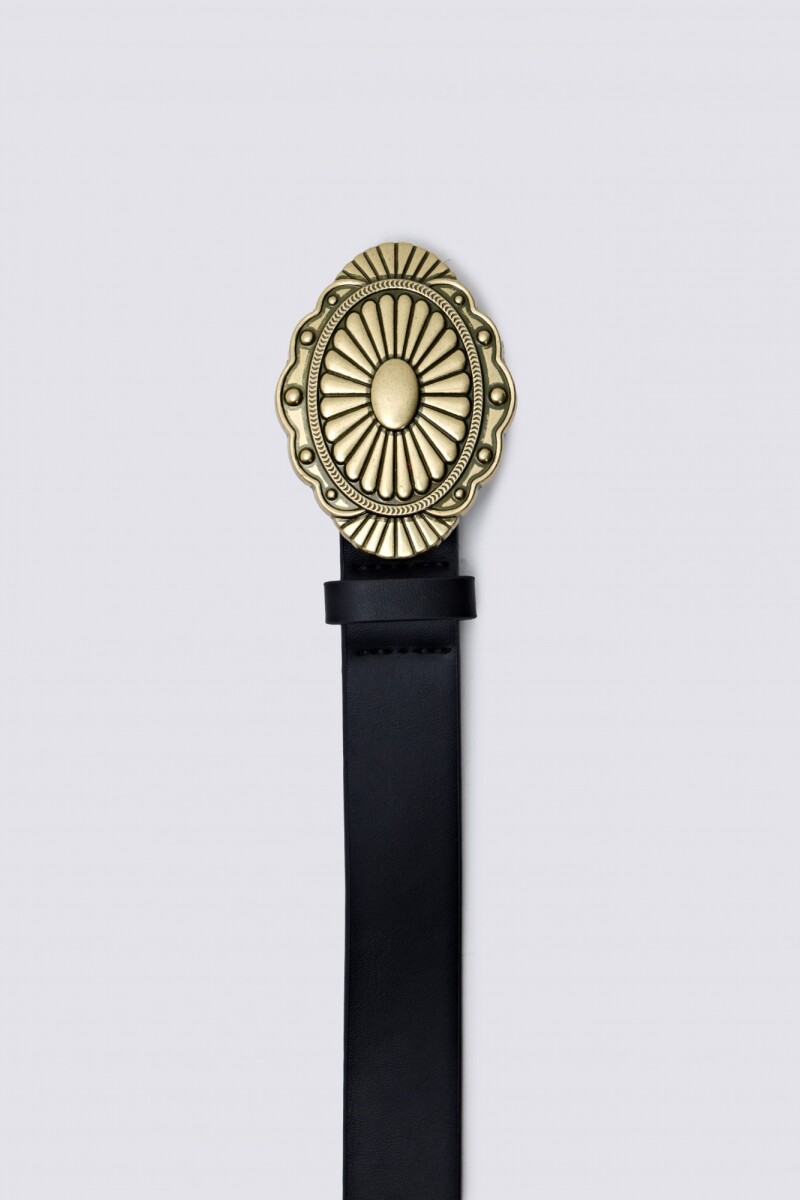 Cinturón western negro