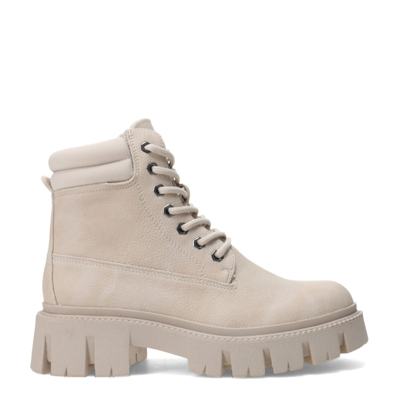 Botas de Mujer Miss Carol DINDIN borcego Beige