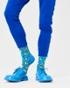 Happy Socks Medias - Banana Turquoise Happy Socks Medias - Banana Turquoise