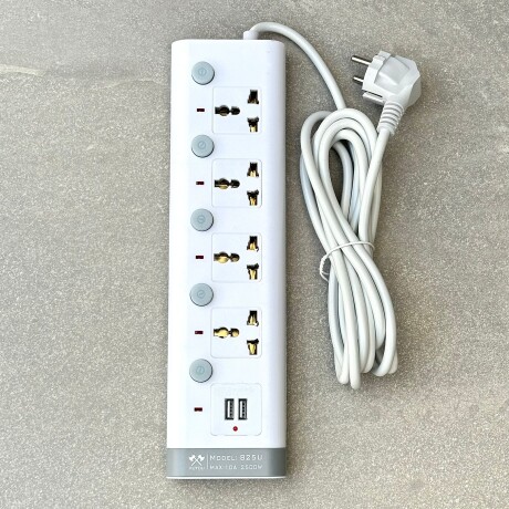 Alargue Universal (4 Tomas y 3 USB) Alargue Universal (4 Tomas y 3 USB)