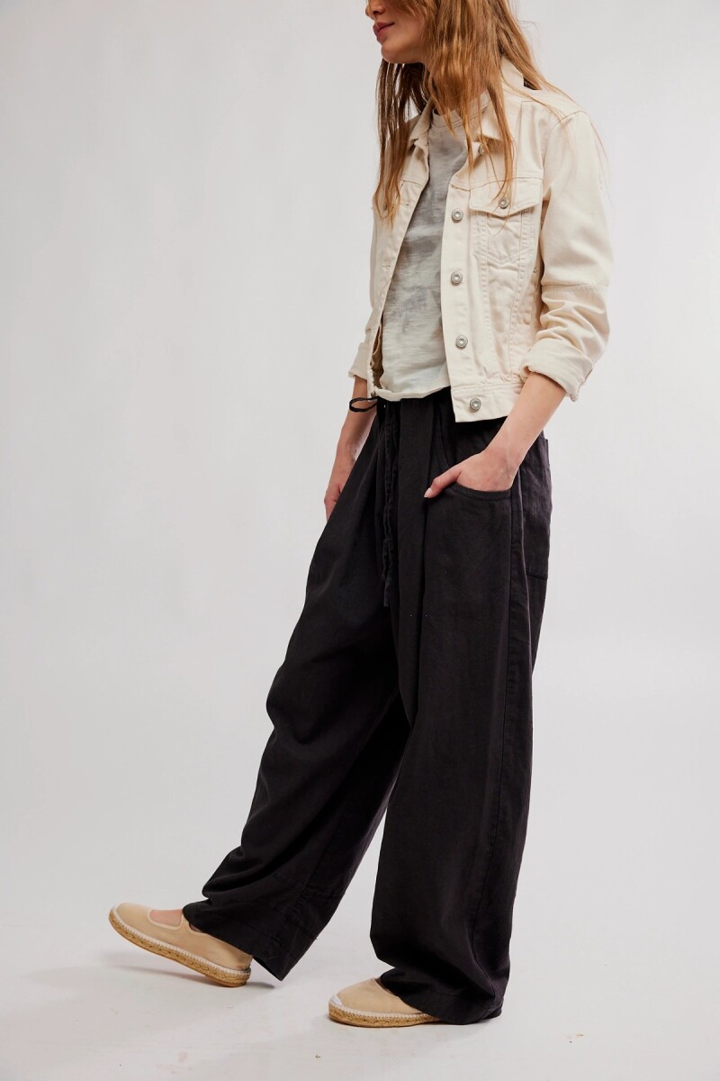 PANTALON CHAMBERS LAID BACK Negro