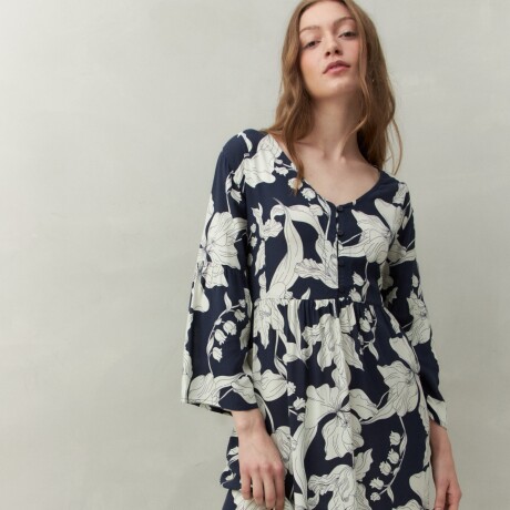 VESTIDO SAMARA Azul Marino