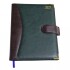 AGENDA ABEZETA 203 CP CLASSIC TAPA COSIDA Y PRESILLA TAPA MARRON Y VERDE