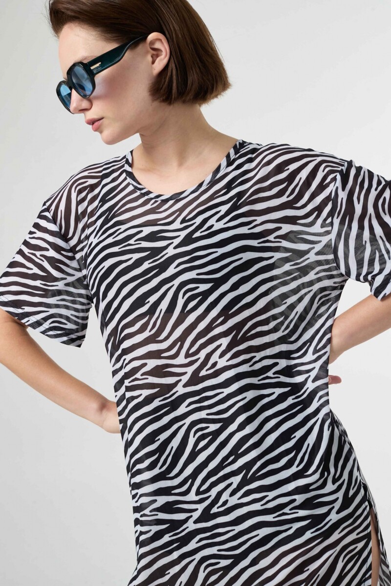Vestido Lis - Cebra 