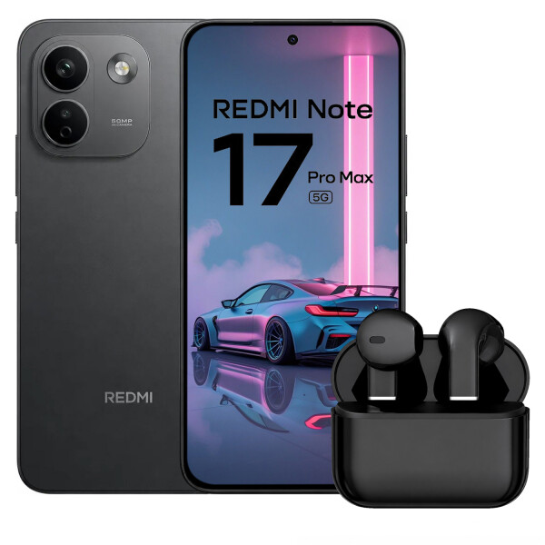 Xiaomi Redmi Note 17 Pro Max 8/256gb 5g + Regalo PK XIAOMI NOTE 17 PRO MAX 8/256 NEGRO+RE