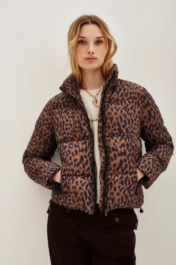 Campera Bhali Animal Marron