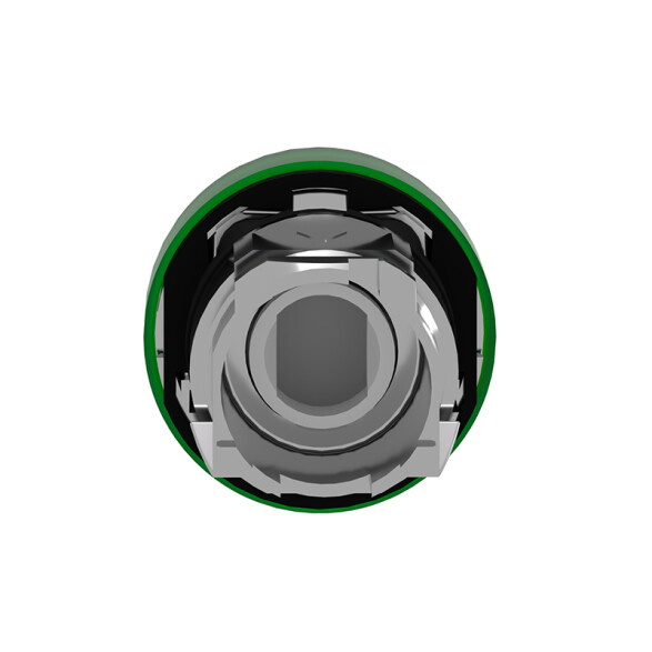 Cabezal p/piloto led verde Ø22mm TL5454