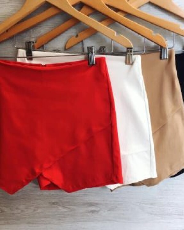Short pollera Amy Rojo Short pollera Amy Rojo