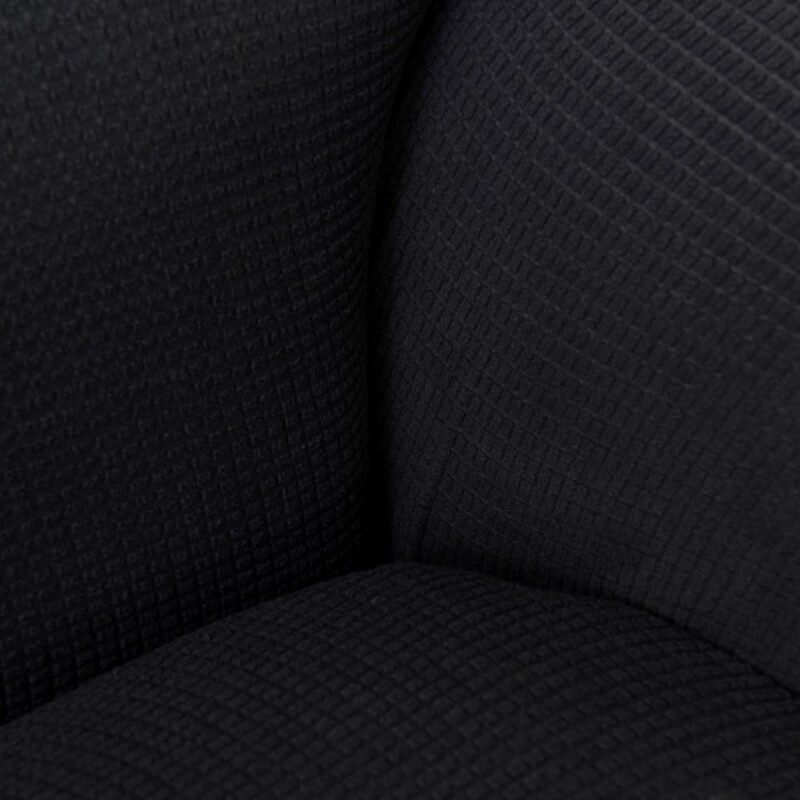 Funda sillón 3 cuerpos lisa negro
