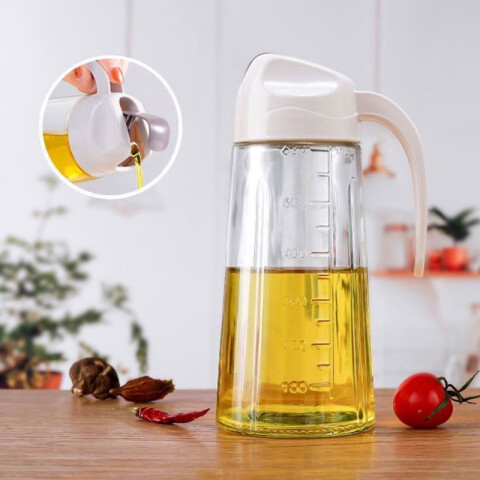 Dispensador de vidrio de aceite 630ml Dispensador De Vidrio De Aceite 630ml