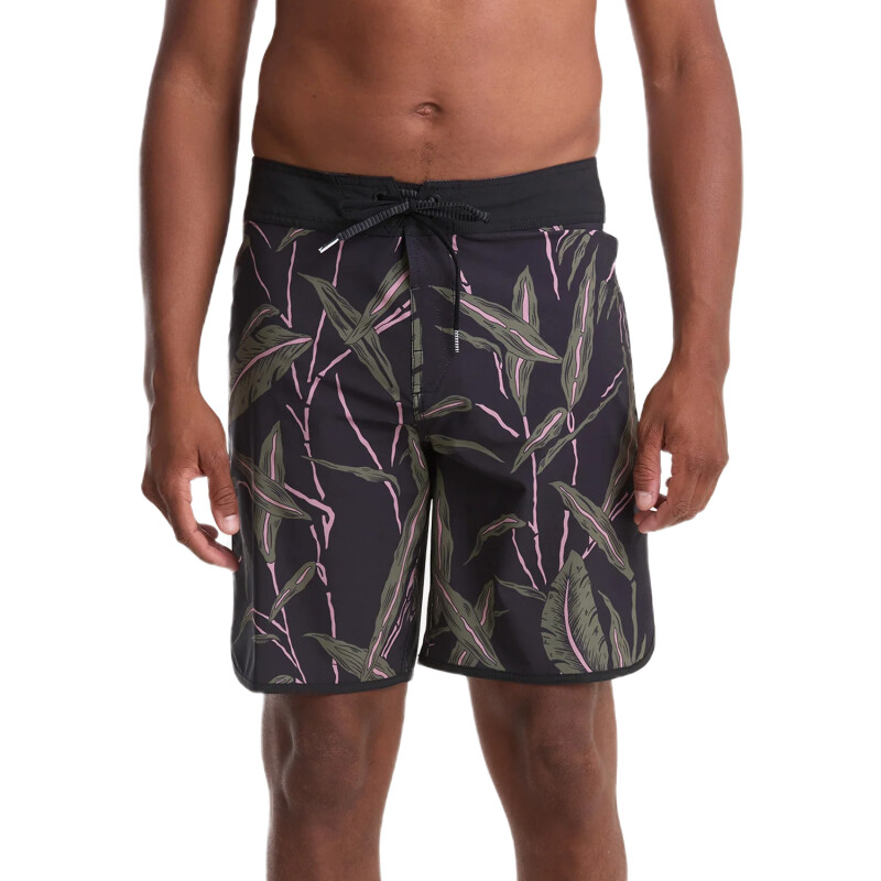 Boardshort Volcom ABG ENCOUNTER SCALLOP MOD 19 - Negro Boardshort Volcom ABG ENCOUNTER SCALLOP MOD 19 - Negro