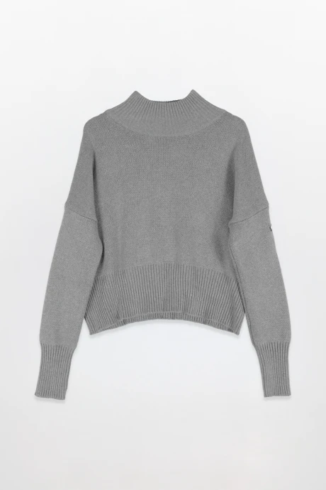 Polera Carey Gris Melange