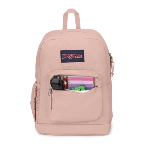 Mochila Escolar p/ Laptop Jansport Cross Town Plus Original Misty Rose
